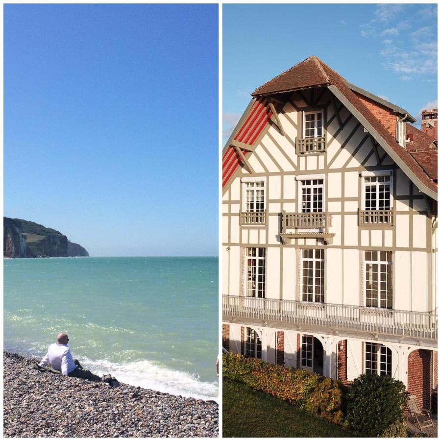 La Plage en Normandie Pourville-sur-Mer Exterior foto