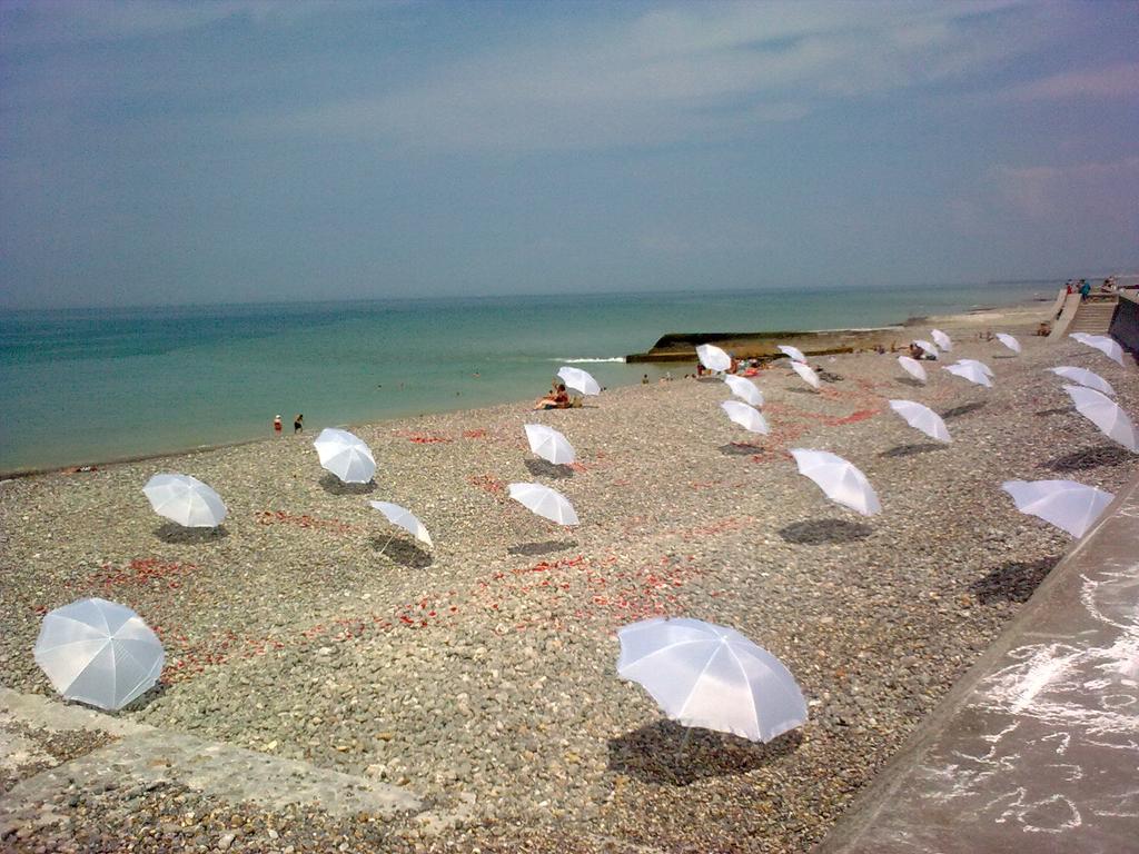 La Plage en Normandie Pourville-sur-Mer Exterior foto