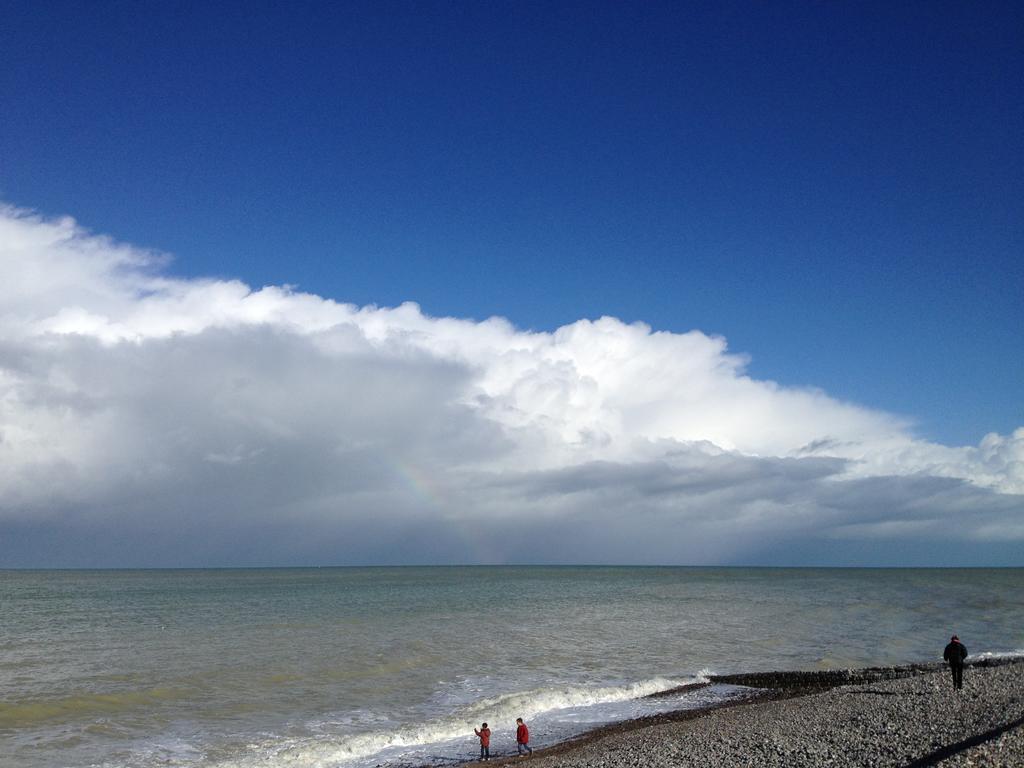 La Plage en Normandie Pourville-sur-Mer Exterior foto